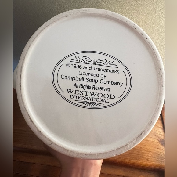 1996 campbell’s soup tureen with ladle - Picture 8 of 9